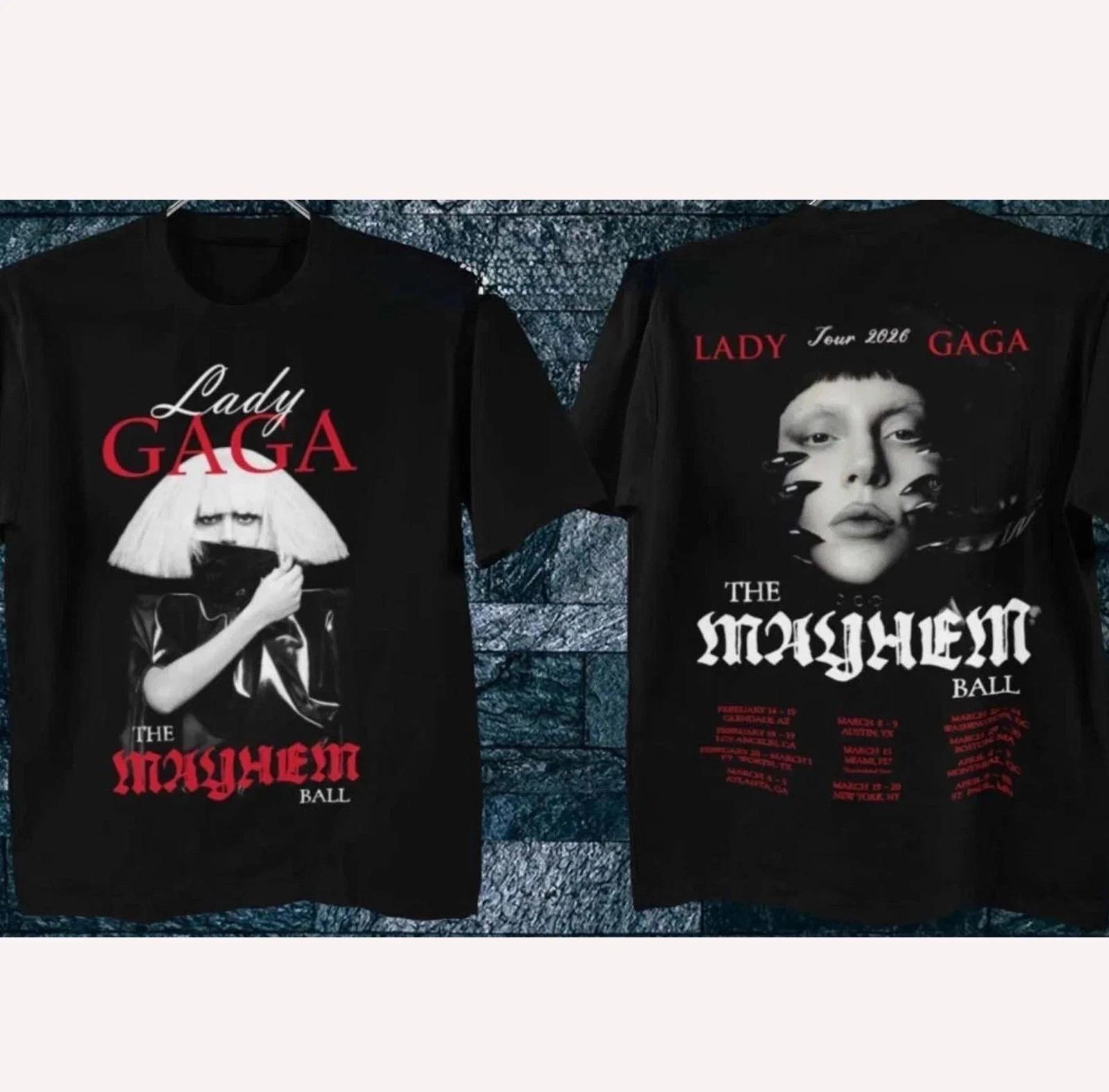 НОВЫЙ! Футболка Lady Gaga The Mayhem Ball Tour 2026 2XL