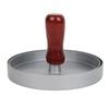 Burger Press Patty Maker, Stainless Steel Hamburger Patty Press Mold with Wood Handle