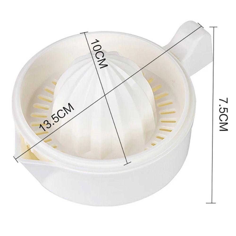 Manuelle Zitruspresse Küchenwerkzeuge Orangen- Zitronenpresse Tragbare Fruchtentsaftermaschine