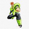 Lapper for klesveske stryke på termiske klistremerker Android 16 17 18 Art Akira Toriyama Android 16 mønster Vaskbar varmeoverføring