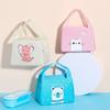 Food Fresh Waterproof Cute Cartoon Handbag Thermal Insulated Cooler Bag Large Capacity Portable Lunch Bag