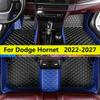 Floor Mats For Dodge Hornet Plug‑In Hybrid PHEV   2024 2025 2026 2027 Car Leather Foot Pads Rugs Auto Full Set Carpet