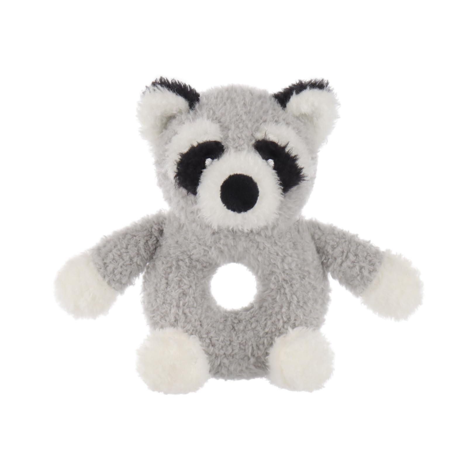 

Apricot Lamb Raccoon Rattle Soft Baby Stuffed Animal Rattle Toy for Boys and Girls, Lovely for Newborns, 0-3 Months, 0-6 Months+, 12cm