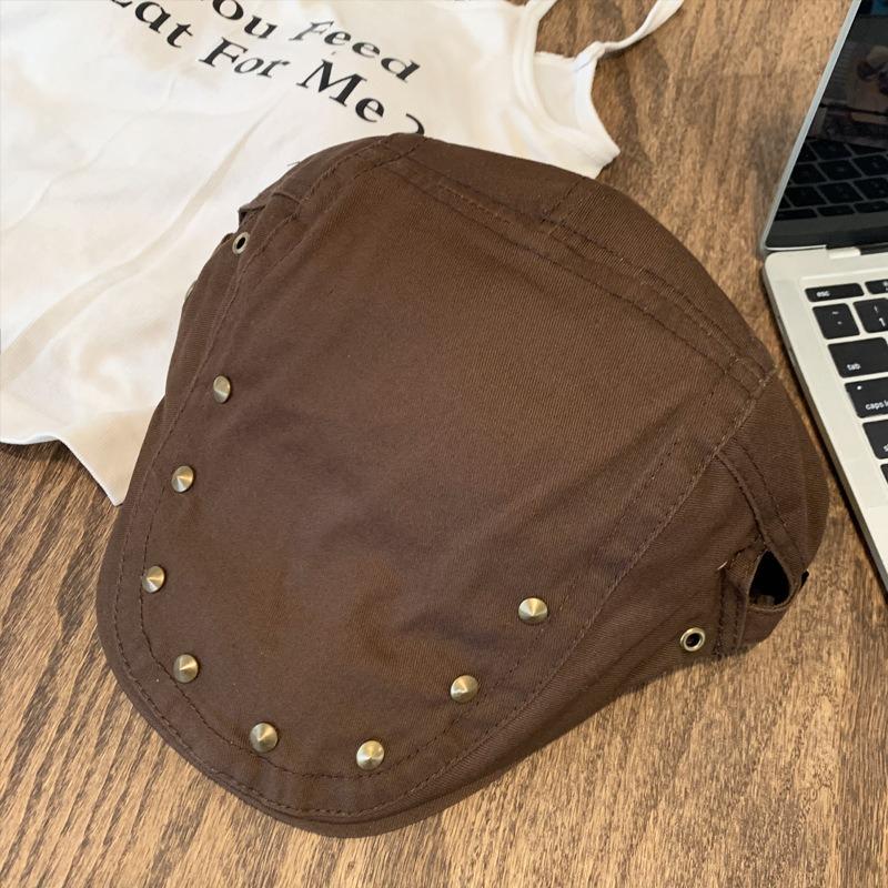 Women's Vintage Beret hat,Lightweight warm multi solid color autumn winter,suitable for casual,Appointment versatile headwear