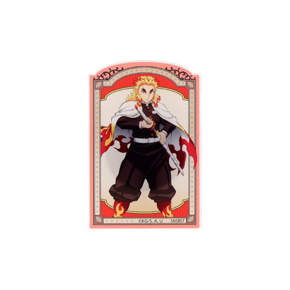 Sun-Star Stationery Demon Slayer Kimetsu No Yaiba Acrylic Magnet Kyojuro Rengoku S3627241 Character Fridge Magnet