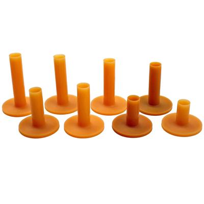 ZERONOWA Golf Tees for Practice Rubber Golf Rubber Tees Lightweight Flexible Stability of (Set 8)