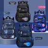 Starry Sky Boys School Backpack With Breathable Waterproof Oxford Fabric For Primary Students