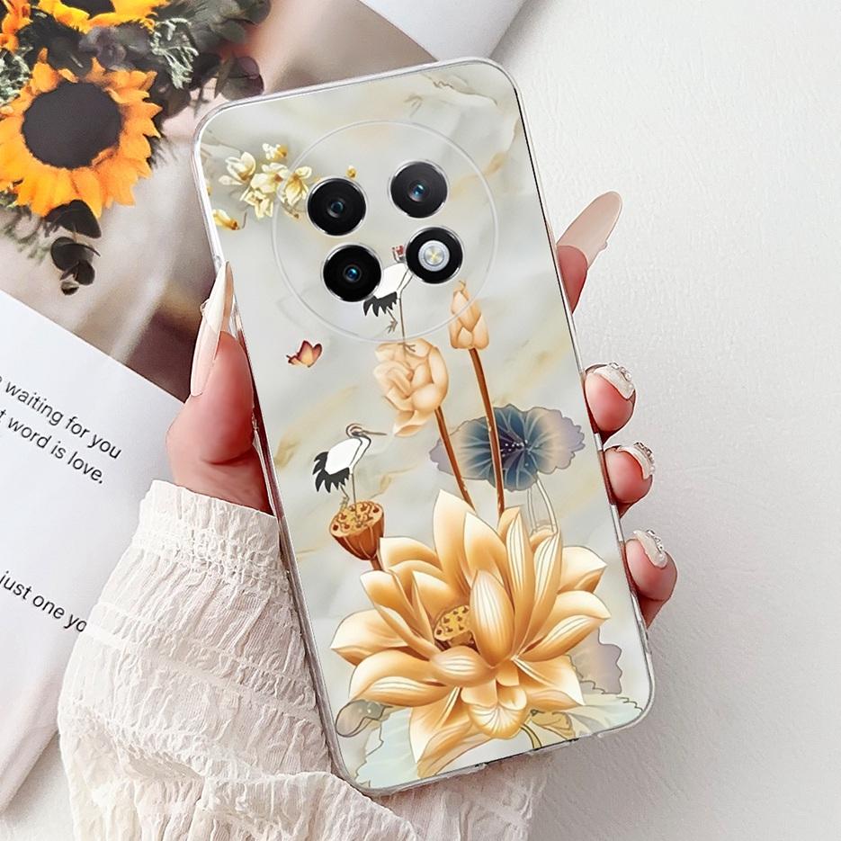 For Realme 13 Pro 5G Case RMX3990 Colorful Flowers Painted Cover Soft Slim Phone Case For Realme 13 Pro Plus Realme13 Pro+ Shell
