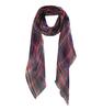 Pure Linen Plaid Scarf Women'S Light And Breathable Japanese Sweet Style Women'S Shawl Silk Scarf