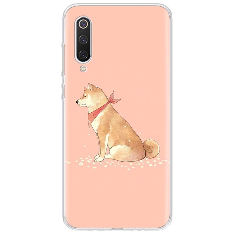 

Animal Shiba Inu Painted Phone Case For Xiaomi Redmi Note 10 11 12 13 14 15 Pro Plus 11S 12S 14S 11T 11E 10S Soft TPU Back Cover Redmi Note 10 4G