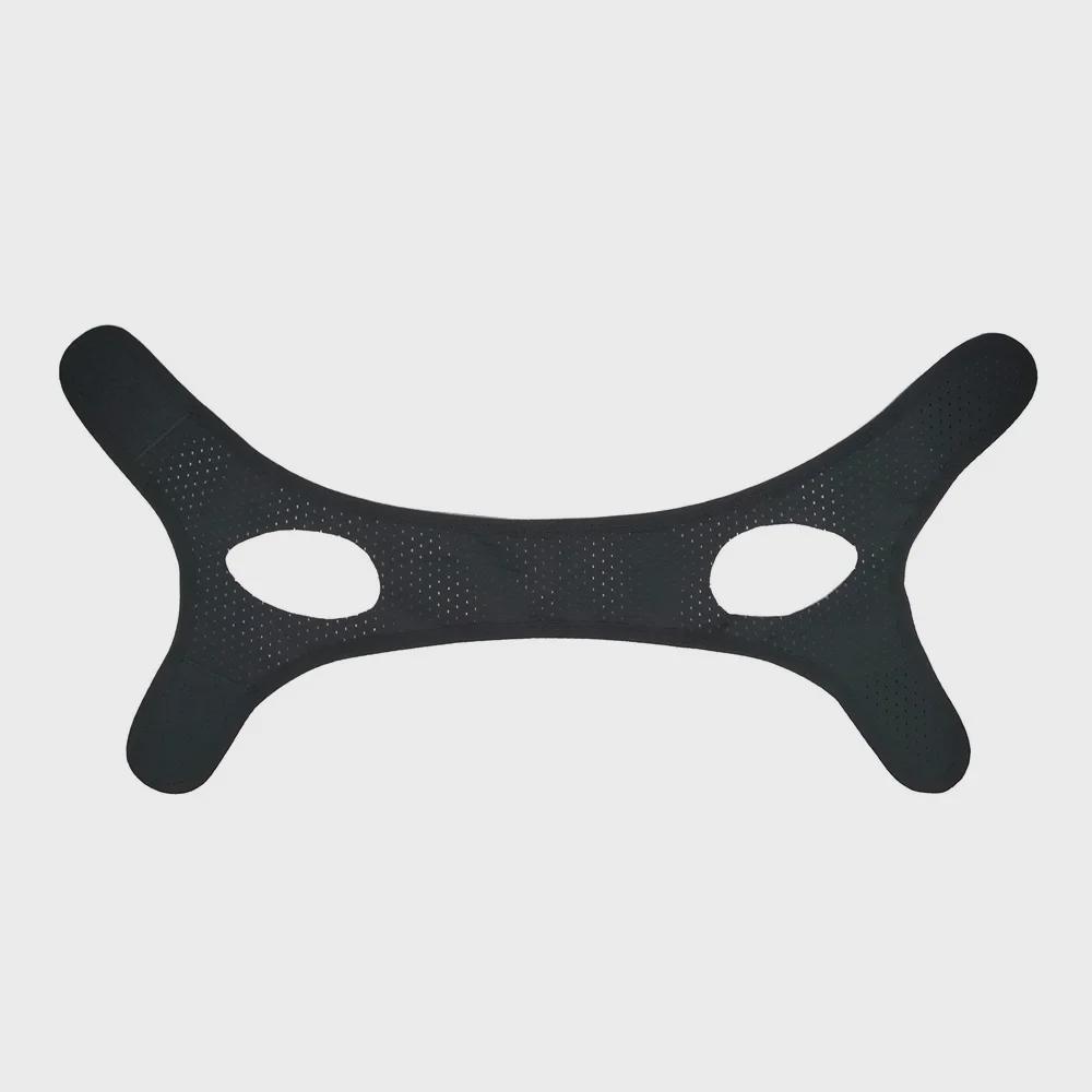 Breathable Mesh V-Face Anti-Snoring Sleeping Mask with Chin Support for Mouth Breathing Correction