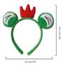 Frog Headbands Furry Plush Cartoon Headbands Hair Accessories for Girls and Womens Holiday Party Headwear
