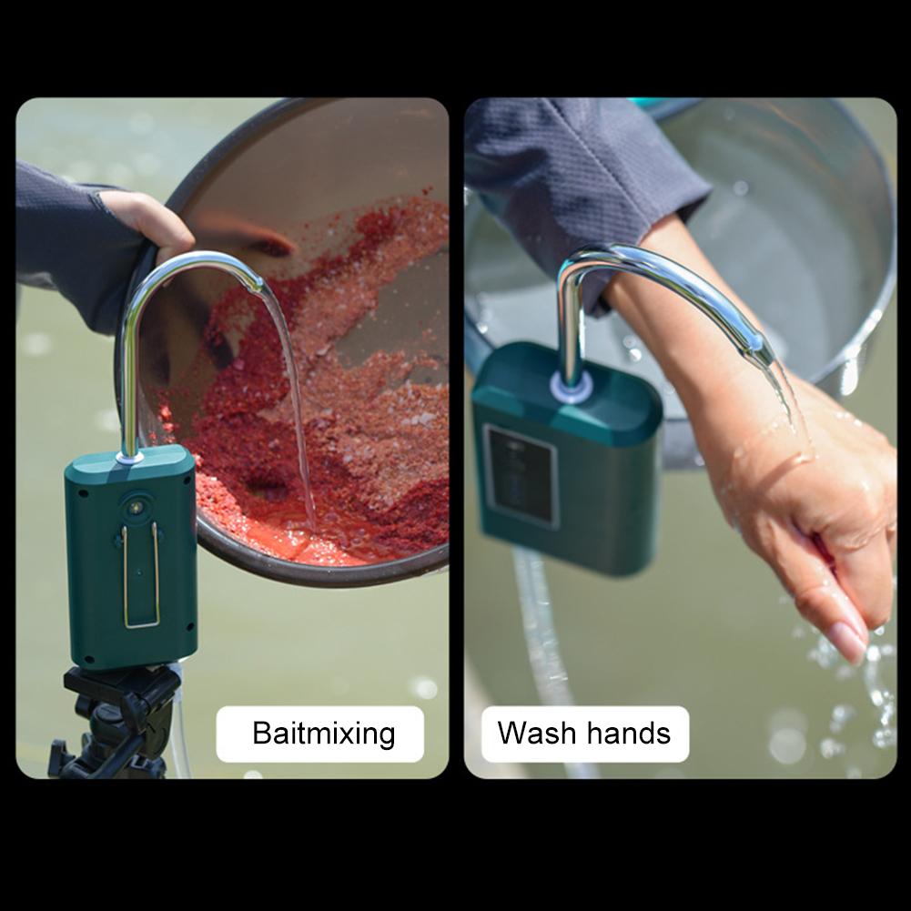 Intelligent Sensor Luftare Vattenpump Multifunktionell Vattenautomat Syresättningspump Automatisk Vattenpump Fiskeutrustning