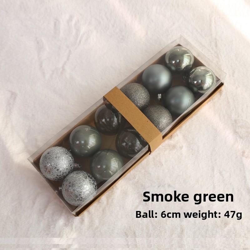 Christmas Pendants Decorations Atmosphere Ball With Metallic Surface For Home Decor And Holiday Celebration