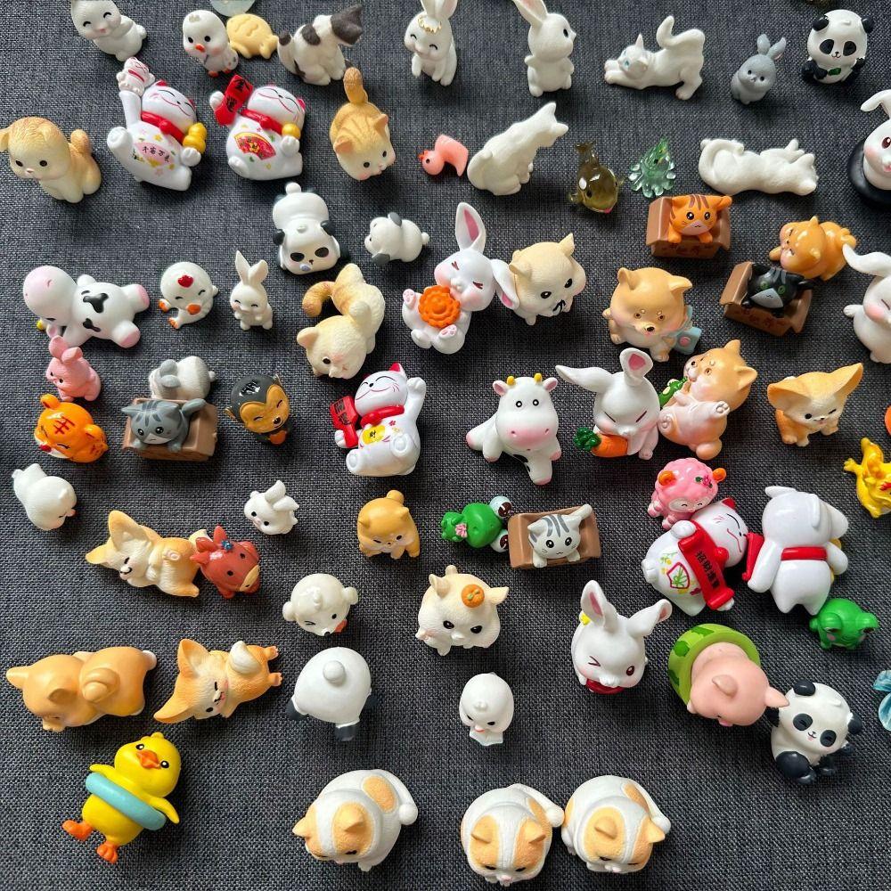 5Pcs Surprise Bag Blind Bag Toys Mini Animal Blind Bag Art Ornaments Blind Box  Child