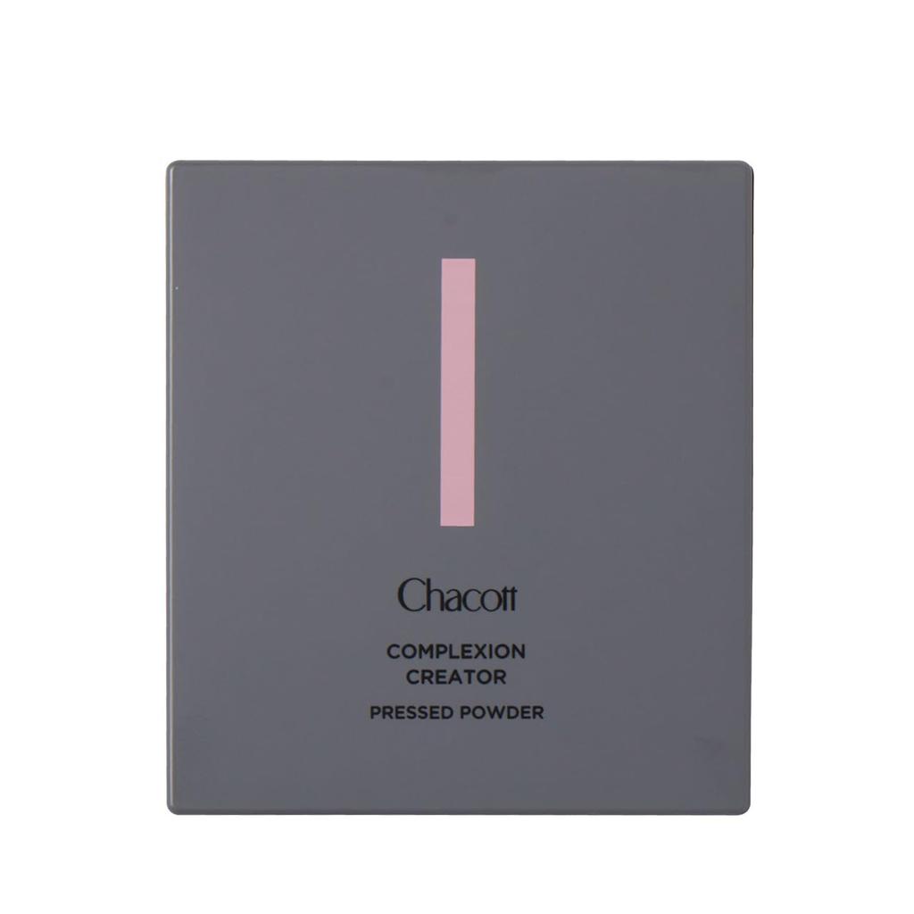 Chacott Complexion Creator N Glossy with for with Compact Design April [005 Luster] (Pressed Powder) - Type, Puff, 13g, Touch-ups, Mirror, (Renewed