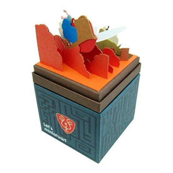 Sankei Studio Ghibli mini Castelul din Cer Rescue Theta Meșteșug din hârtie Laputa la scară non-scală MP07-17