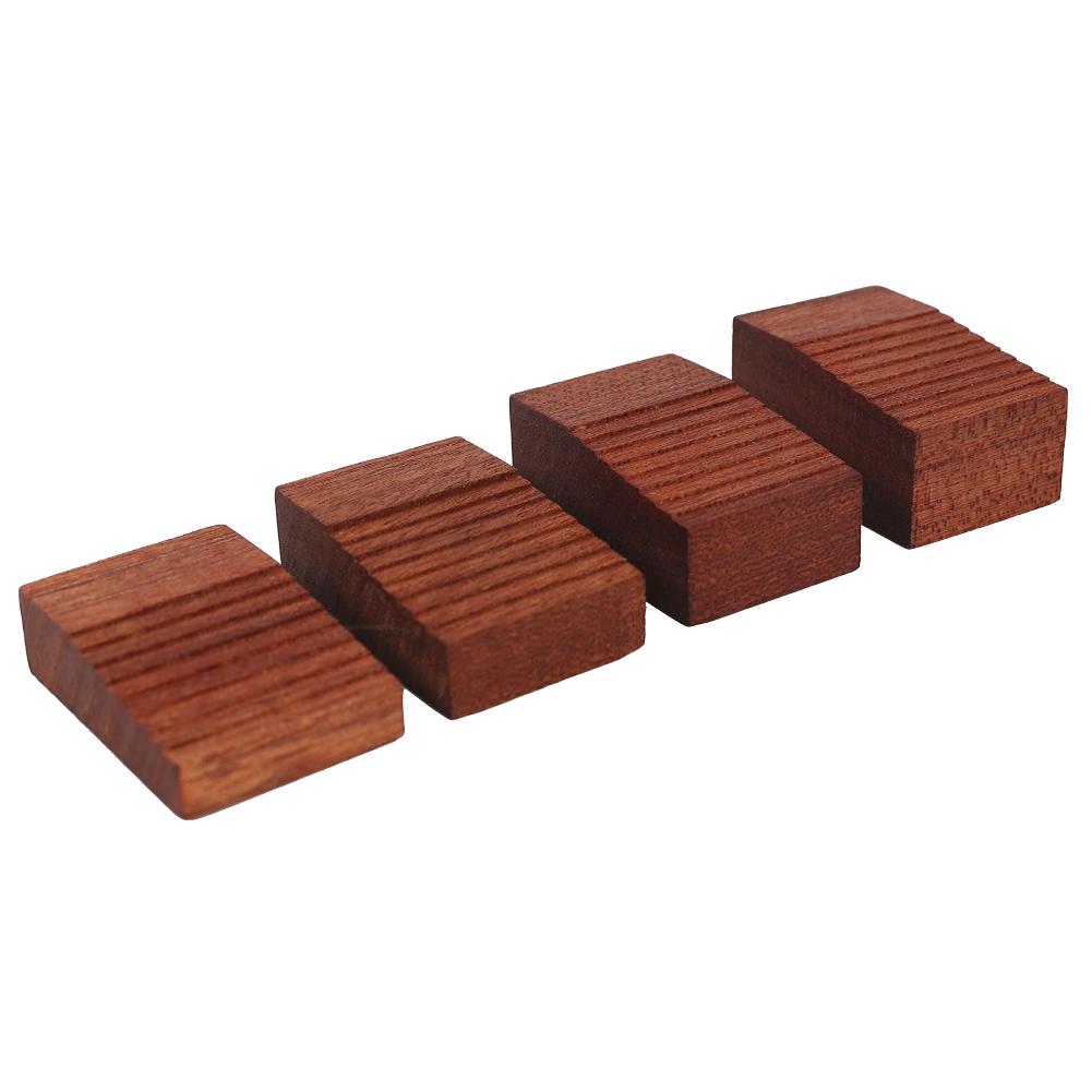 4Pcs Tremolo Bridge Saddle String Lock Insert Blocks Tremolo Bridge Saddle Clamp Blocks for Most Tremolo Bridge Saddle