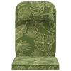 Sun Lounger Cushion 100percent  Polyester Leaf Design