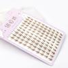SIDIT - Natural Crisscross Colored Cluster False Eyelashes