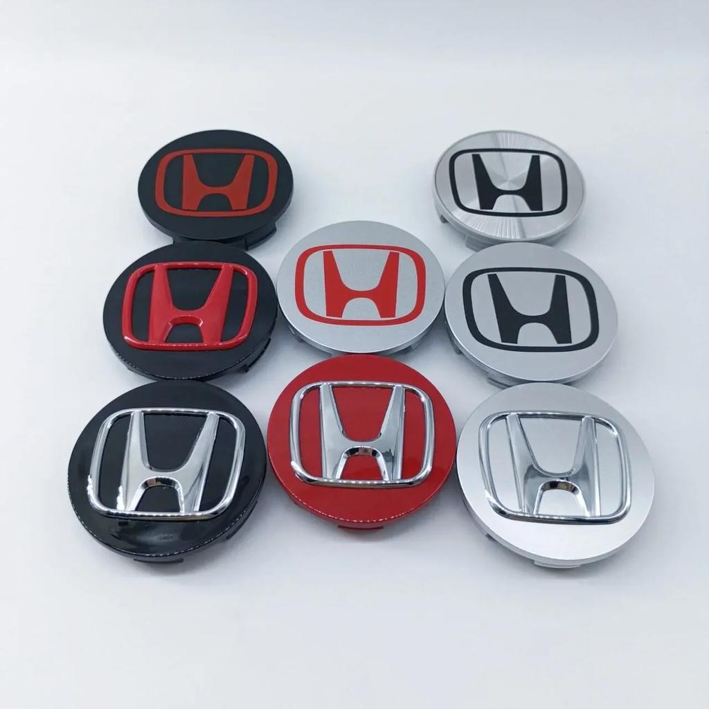4pcs 69MM Car Styling Wheel Center Hub Caps Cover Replacement Accessories For Honda CITY CIVIC Mugen Pilot Type R Type S Insight