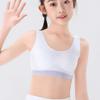 Seamless Soft Comfortable Bandeau Training Vest for Growing Puberty Girls Breathable Skin Friendly Kids Developmental Underwear for School Students