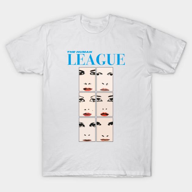 Asian Size Cotton Unisex Tshirt Print T-shirt Human League T-shirt No-Cut Print Regular Fit