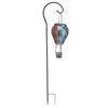 Hanging Solar Lantern Retro Hollowed Fire Balloon Style Warm Romatic Garden Solar Light for Outdoor