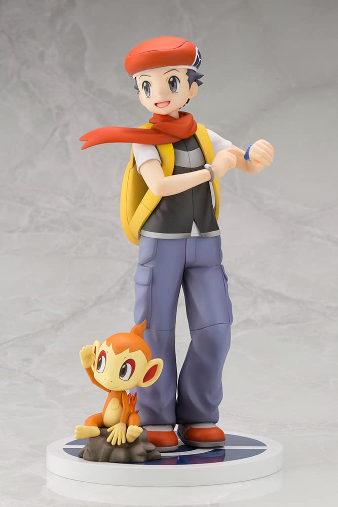 Figurină ARTFX seria J Kouki cu Hikozaru la scară PVC vopsită PV026 „Pokémon” 1/8