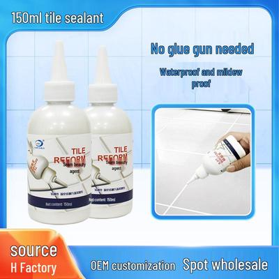 Water-based Tile Sealant: Mildew-Proof, Waterproof Filler for Floors and Walls