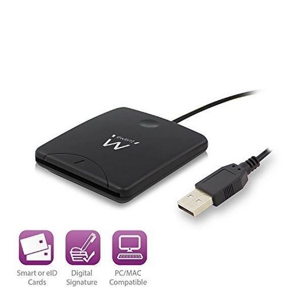 Lecteur De Cartes DNI/SIP Ewent FLTLCH0025 EW1052 USB 2.0