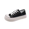 Fashion Simple Versatile Board Shoes Women's Korean Edition Wear Casual Cute Big Head Canva 2024 New Fashion Spring Summer