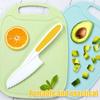 Kids Cooking Cutter Set Baking Knife Toddler Wooden Cutter Plastic Fruit Knives Children's Cooking Tool Knives Kitchen Supplies