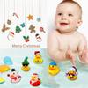 New 24 Day Advent Calendar,  For Boys, Girls, Kids, And Toddlers, Rubber Ducky Bath Toy, Creative Christmas Gifts, For Party Favors, Birthday Gifts