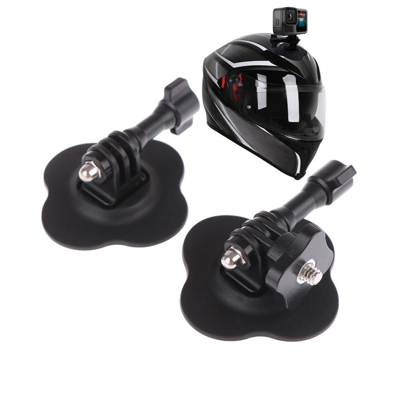 3/4Pcs Sports Camera Accessory Flexible Helmet Mount For  13 12 11 10 9 Insta360 X4 X5 Ace Pro Curved Flat Adhesive Base