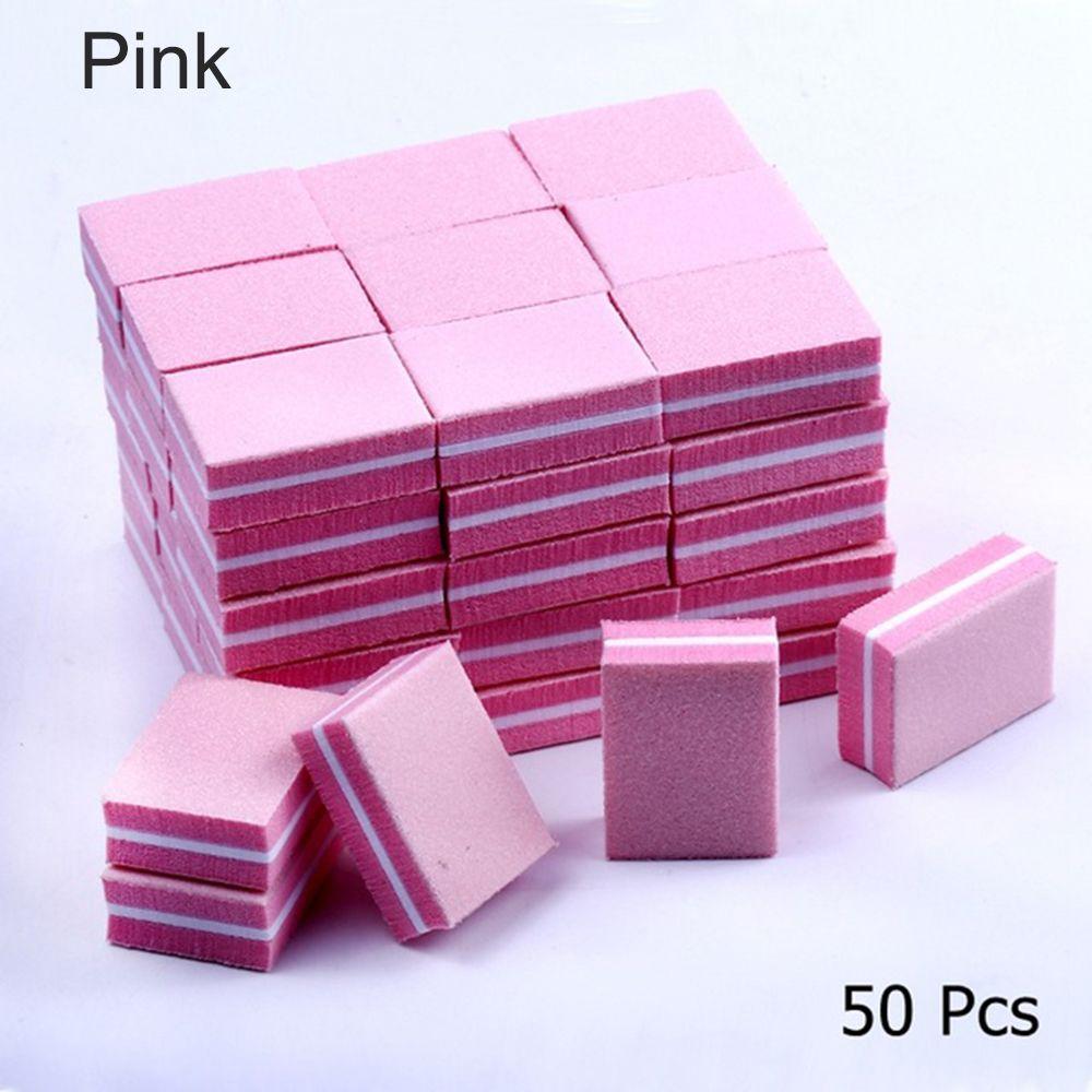 Strips Manicure Tool Colorful Sponge Nail Sanding Buffer Mini Nail File Polishing Block Nail Polish