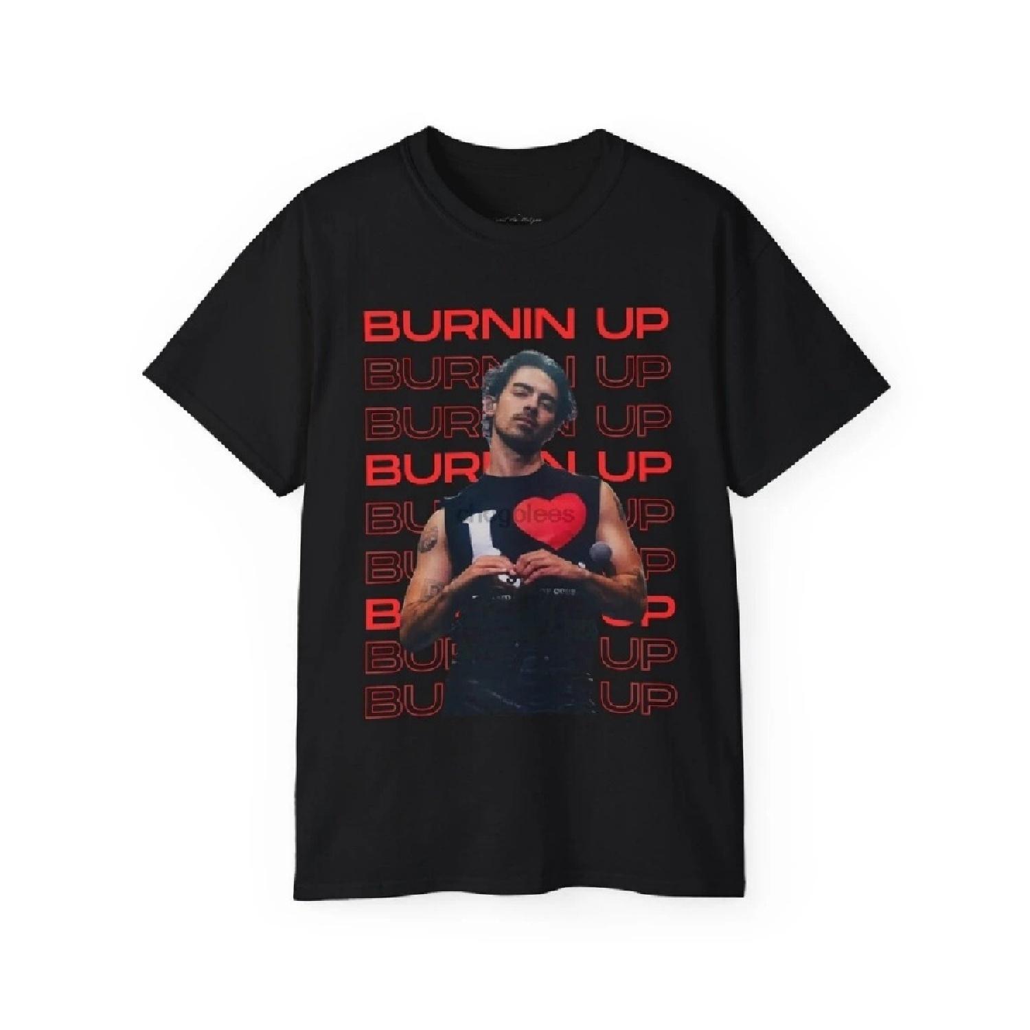 

Burning up Joe Jonas Unisex Ultra Cotton Tee XXXXXL чёрный