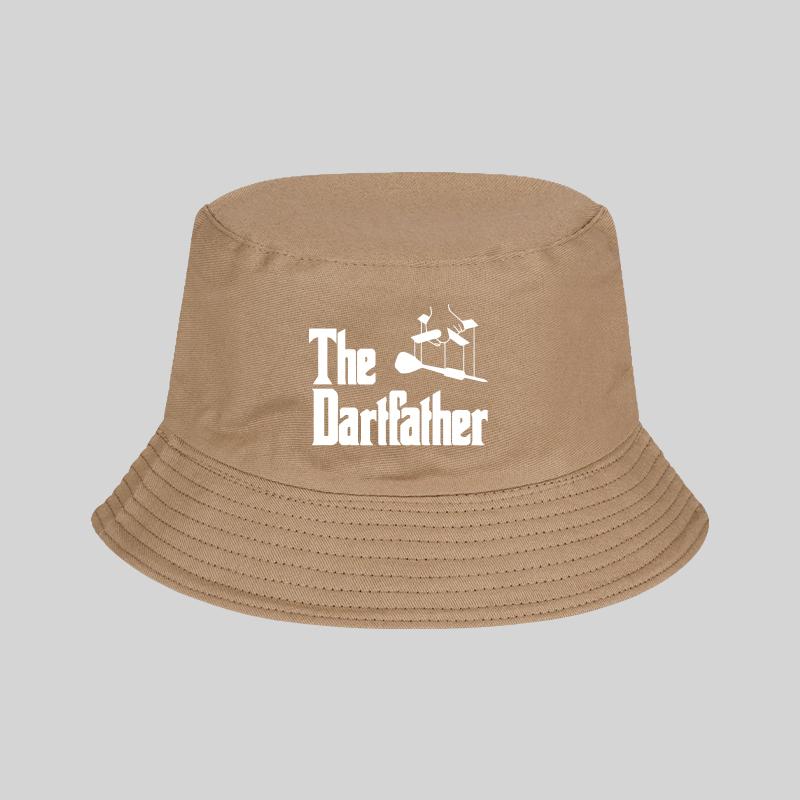 

The Dartfather Printed Fisherman s Hat Humorous Retro Style Unisex Darts Tournaments & Daily Commute For Darts Enthusiasts & Hol хаки