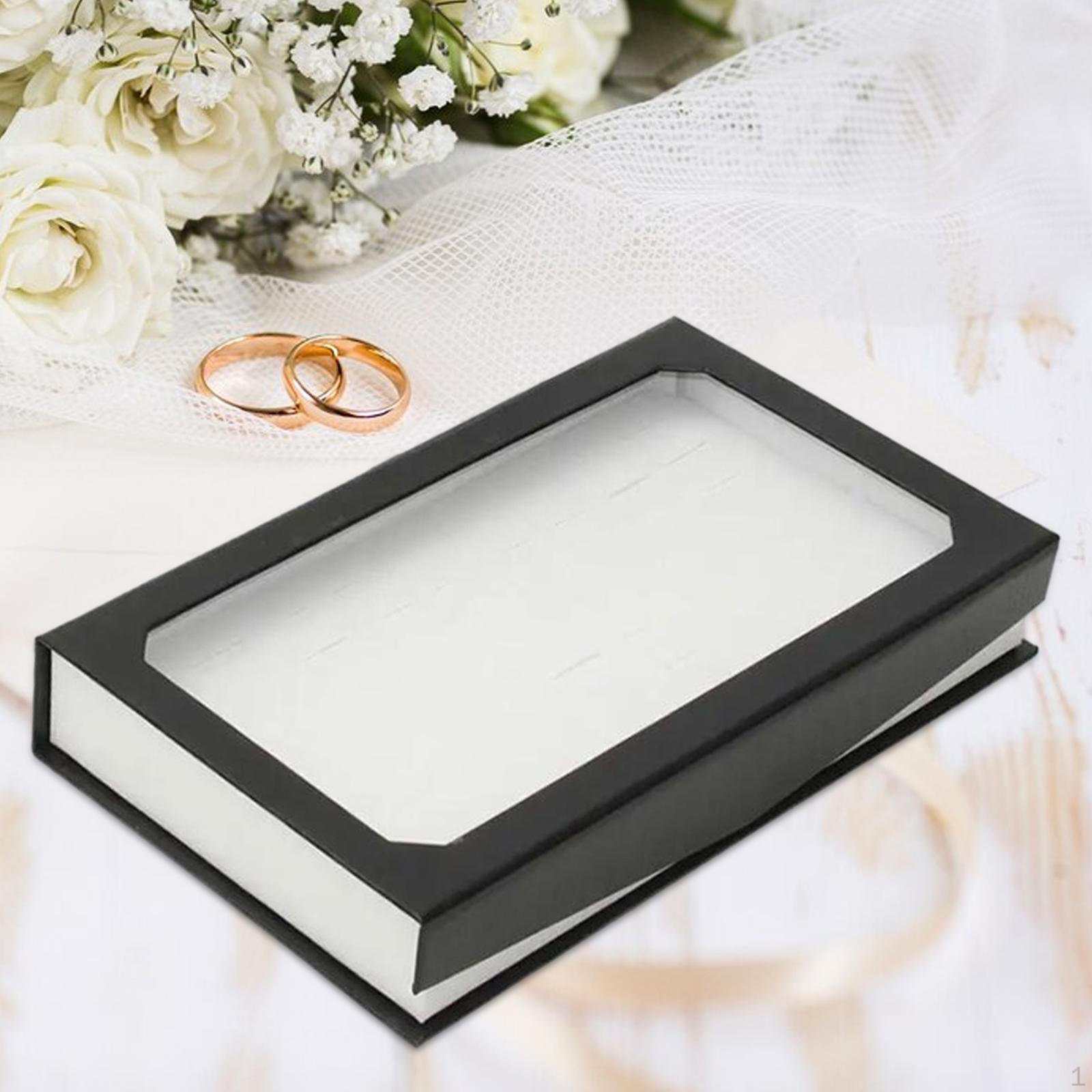 

Элегантная подставка для колец для организации и хранения ювелирных изделий белый