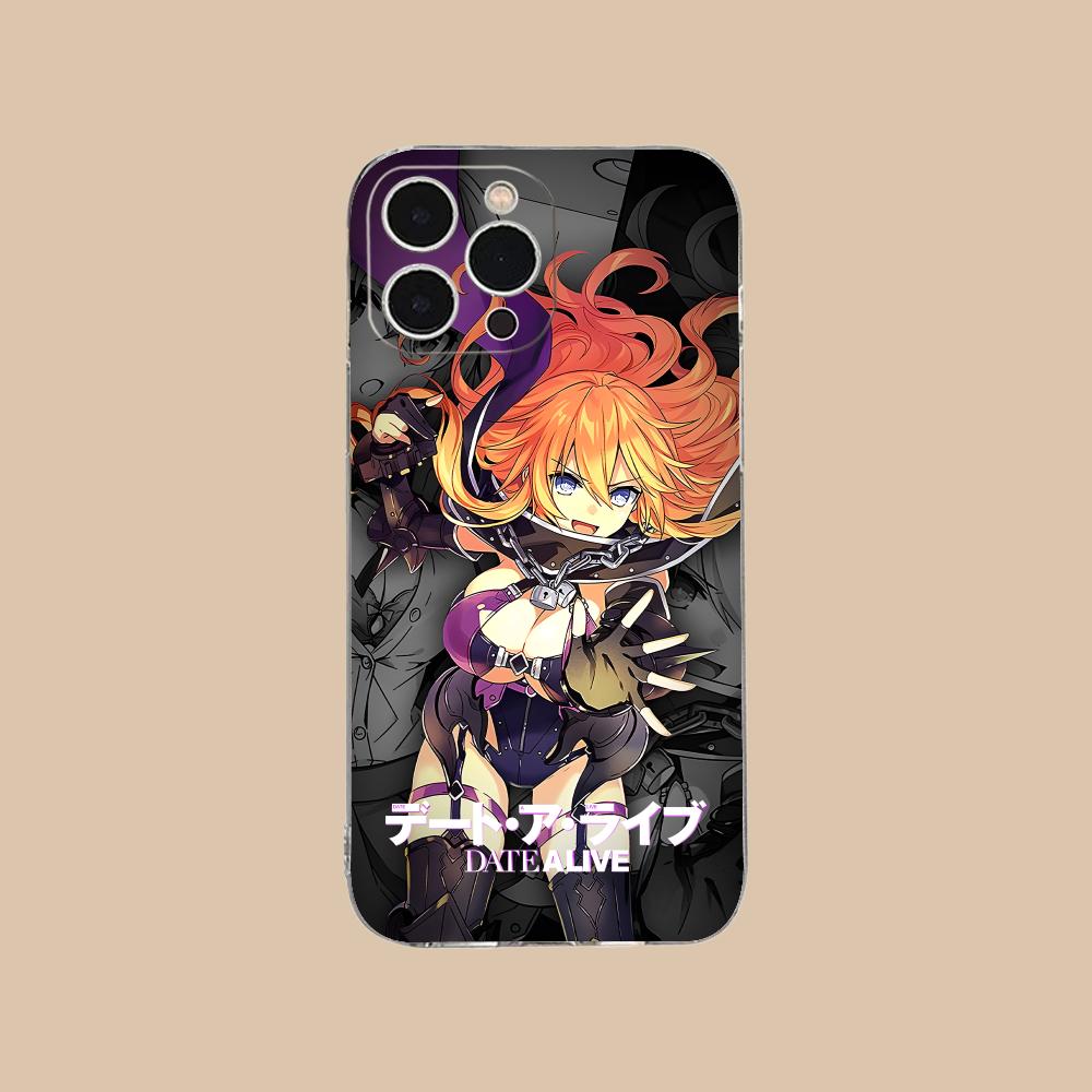 

Date a Live Yamai Kaguya Clear TPU Mobile Case for iPhone 17 16 15 14 13 12 11 X XR XS Air Pro Max Plus Mini Colorful Cover iPhone XS Max