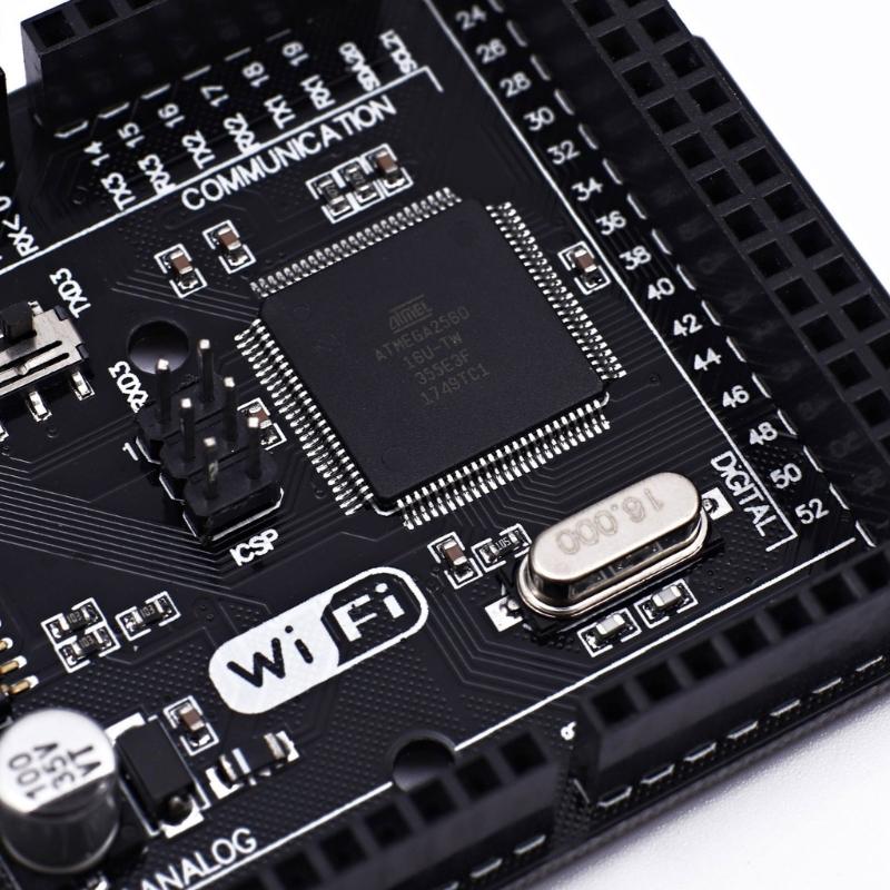 WiFi R3 ATmega2560 ESP8266 ATmega2560 32Mb Memory USB Ch340G for ATmega2560 Development Board Module Accessory