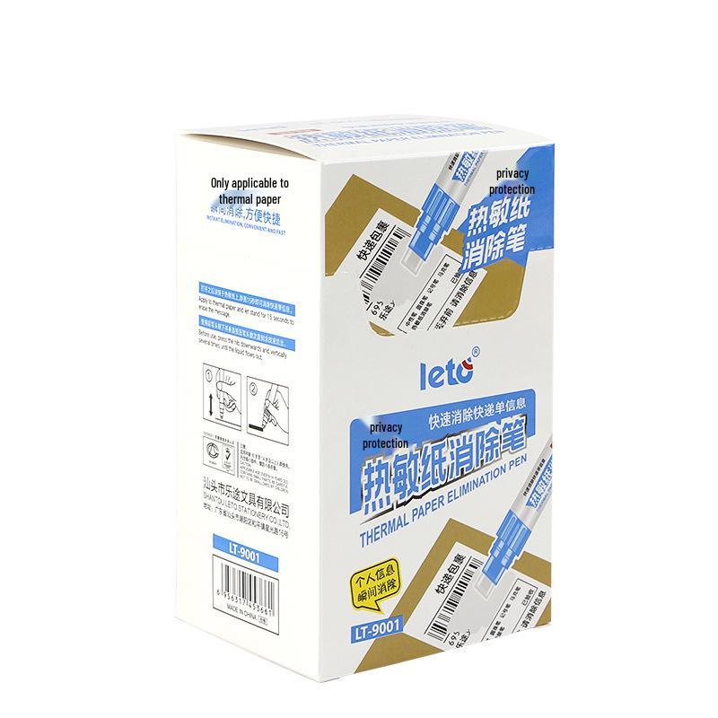 Trace-Free Fast-Drying Privacy Eraser Pen for Thermal Paper
