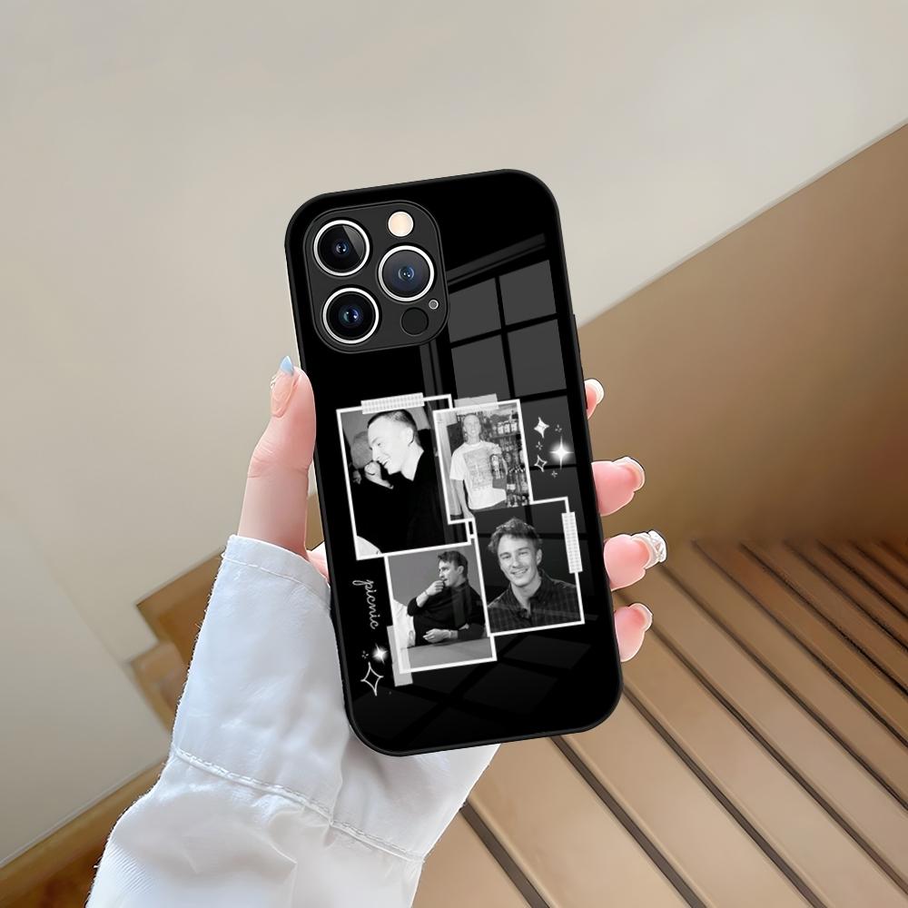 Drew Starkey Actor Phone Case Tempered Glass For IPhone 13 17 15 16 14 12 11 Pro Max Plus Mini XR XS SE2020 Coque