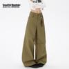 Women's Loose Fit High-Waist Wide-Leg Casual Pants