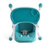 K IKIDO Chaise haute pour bébé, chaise haute évolutive pliable avec table à manger pour enfants-De 6 mois à 3 ans-Vert