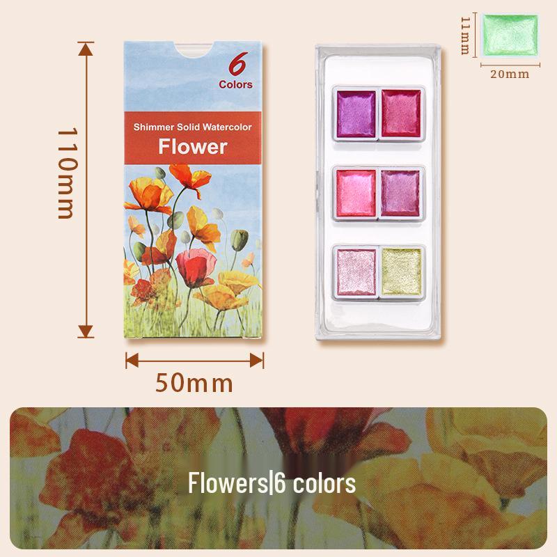 

Перламутровый акварельный пигмент - меняющий цвет золотой для нейл-арта и росписи танка.