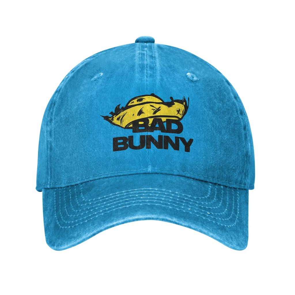 DTmF BBads Bunnyy Baseballkappe Sonne Outdoor Sport Dropshipping Gewaschene Trucker-Kappe FeUnisex Unisex Lässige Druck-Baseballkappen