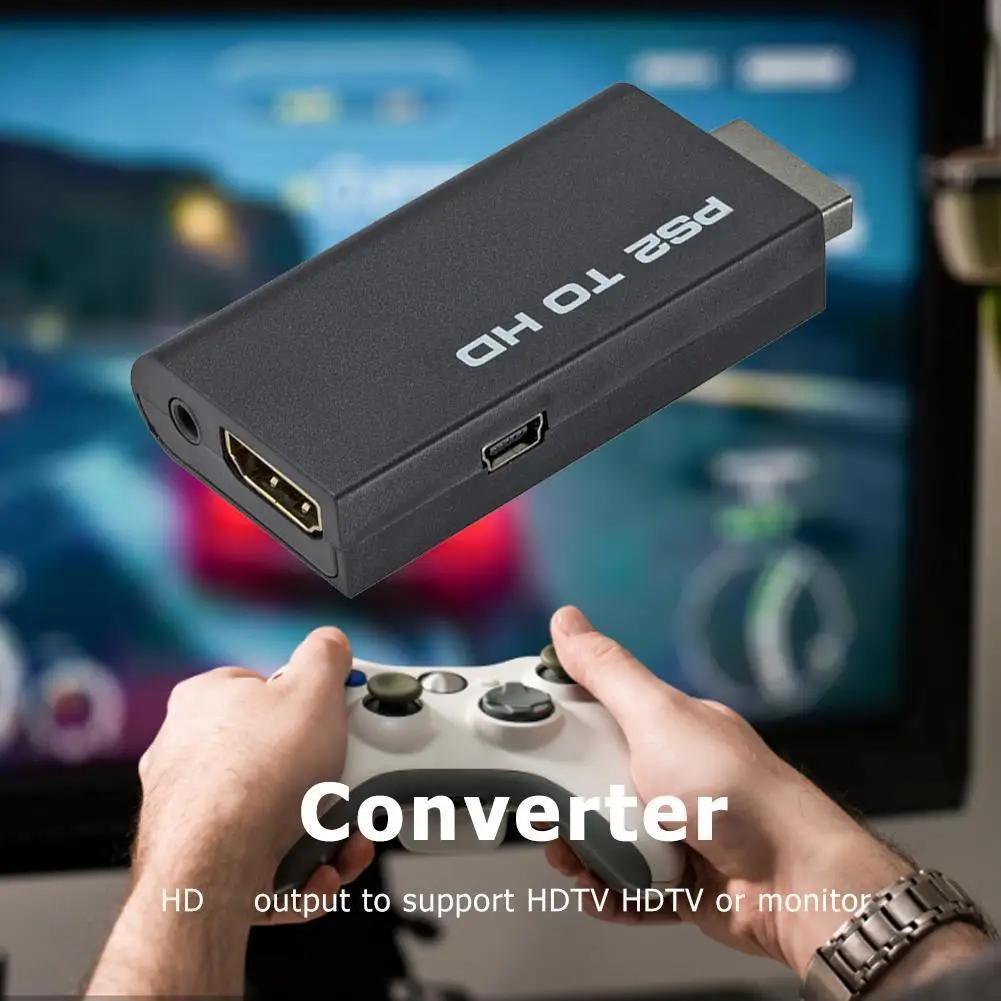 1-3 Stück Für PS2 zu HDMI-kompatibler Audio-Konverter 1080P Full HD Video-Konvertierungs-Übertragungsschnittstelle Spielkonsole zu HDTV