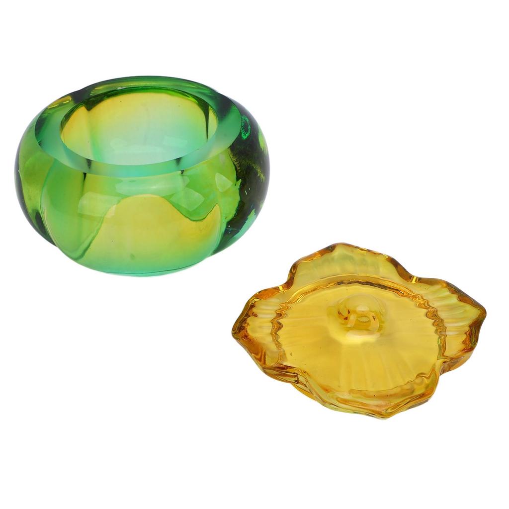 Cupă de sticlă pentru unghii cu capacitate mare, cu afișaj transparent, pentru depozitare, pentru lichide, pentru manichiură