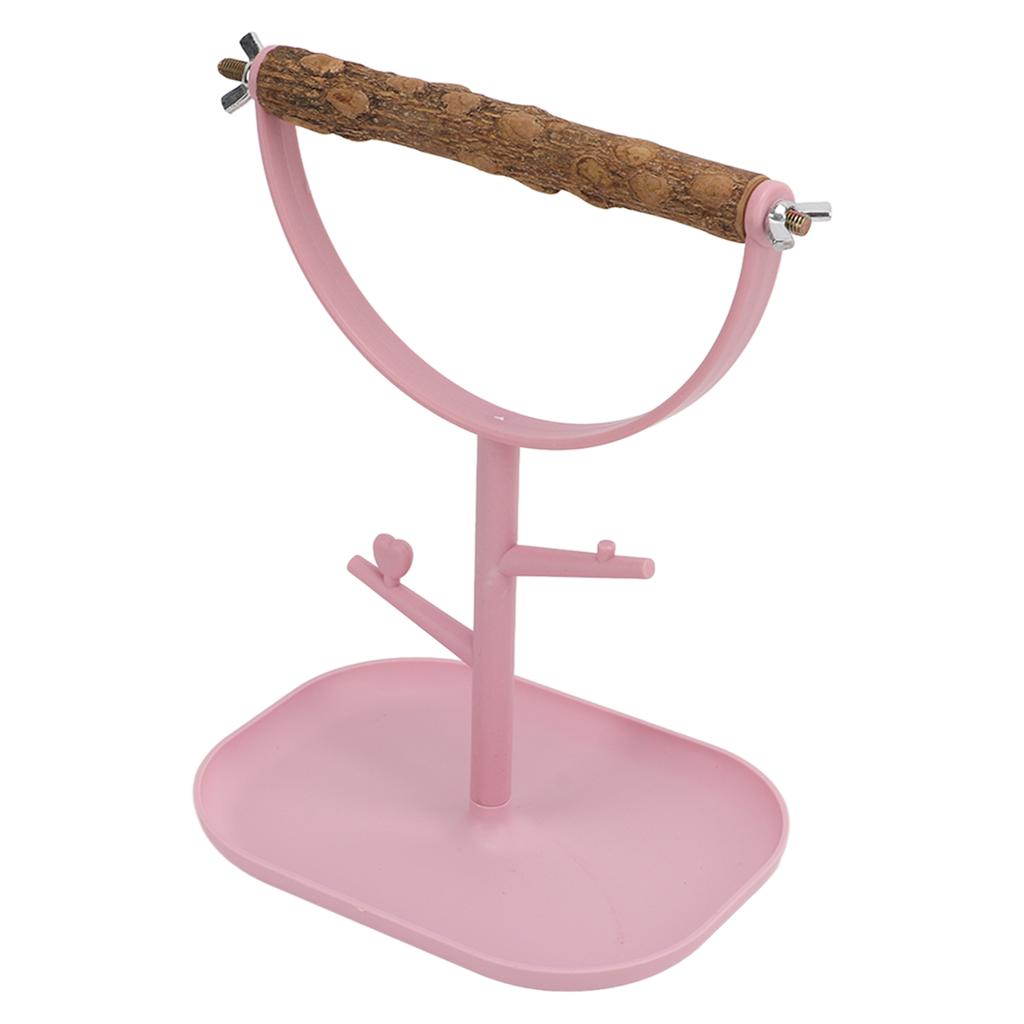 Bird Stand Tabletop Portable Parrots Play Training Tabletop Perch for Small Medium Parrots